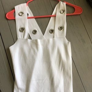 White Bar III Tank Top
